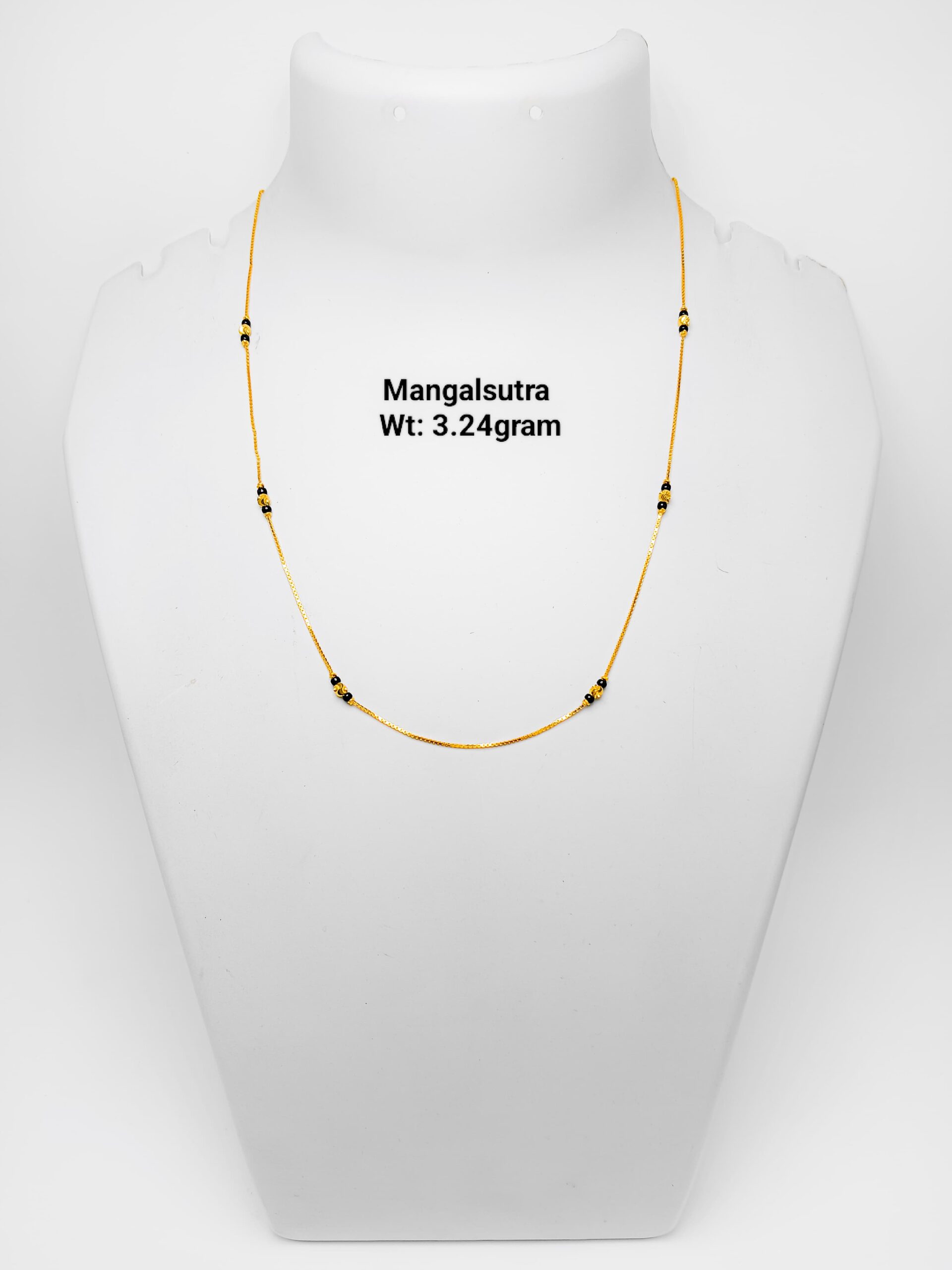 22KT New Design Gold Mangalsutra