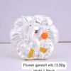 999 New Design Silver Flower Ganesh Idols