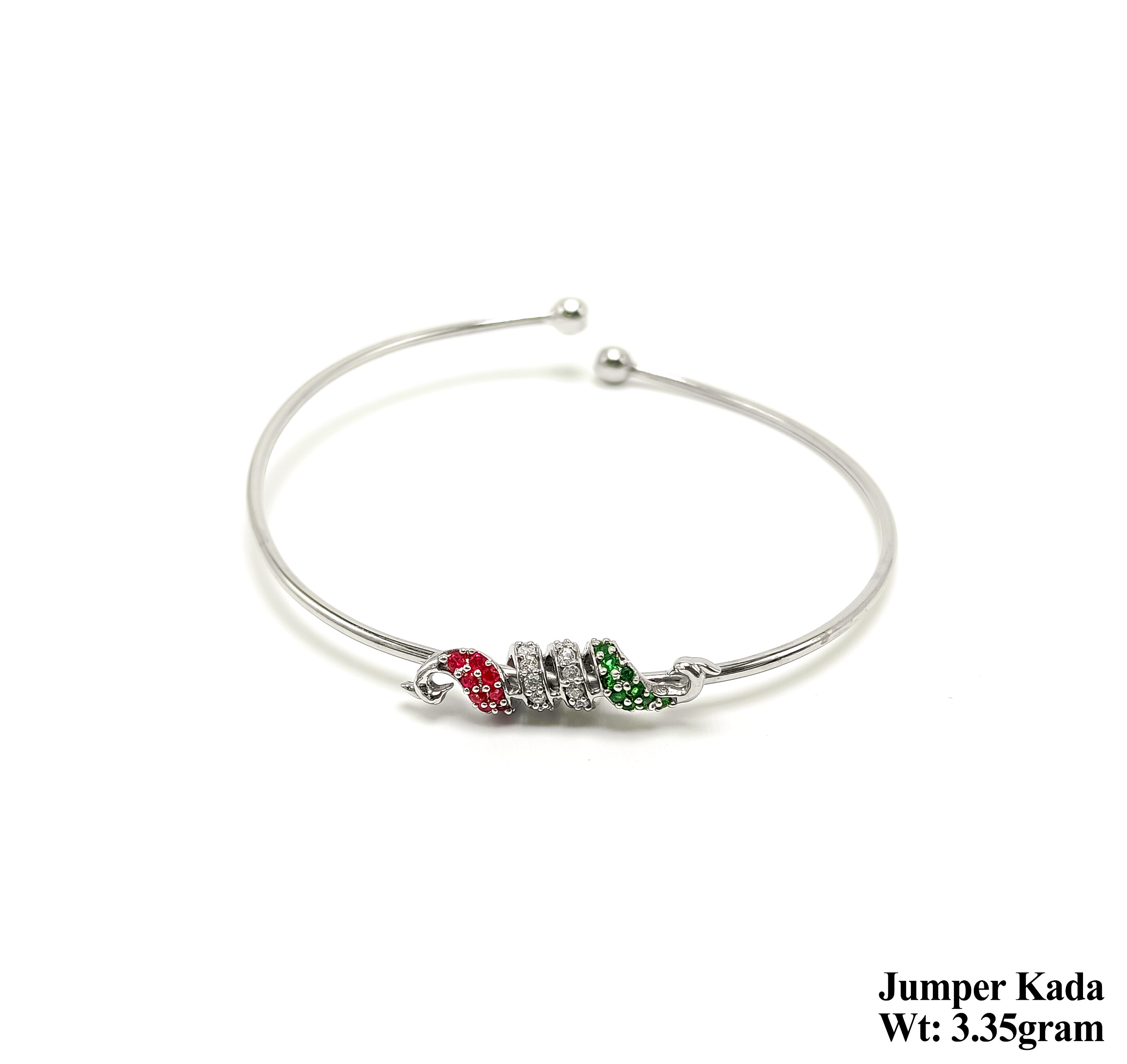 92.5 New Design Silver Jumper Kada