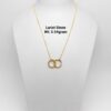 22KT New Design Gold Lariat Stone